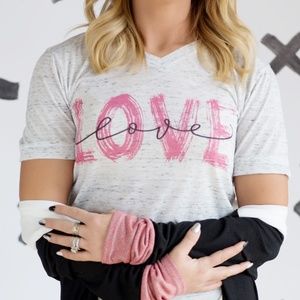 Valentines Day Shirt - Love Graphic Tee